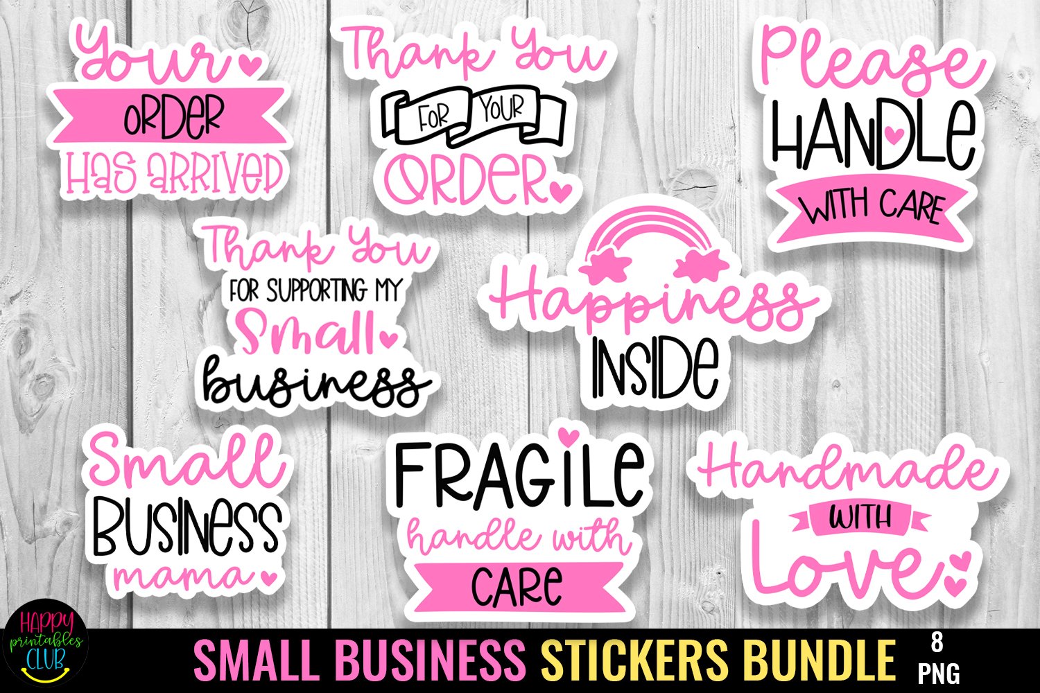 Small Business Packaging Stickers I Mail Packaging Stickers