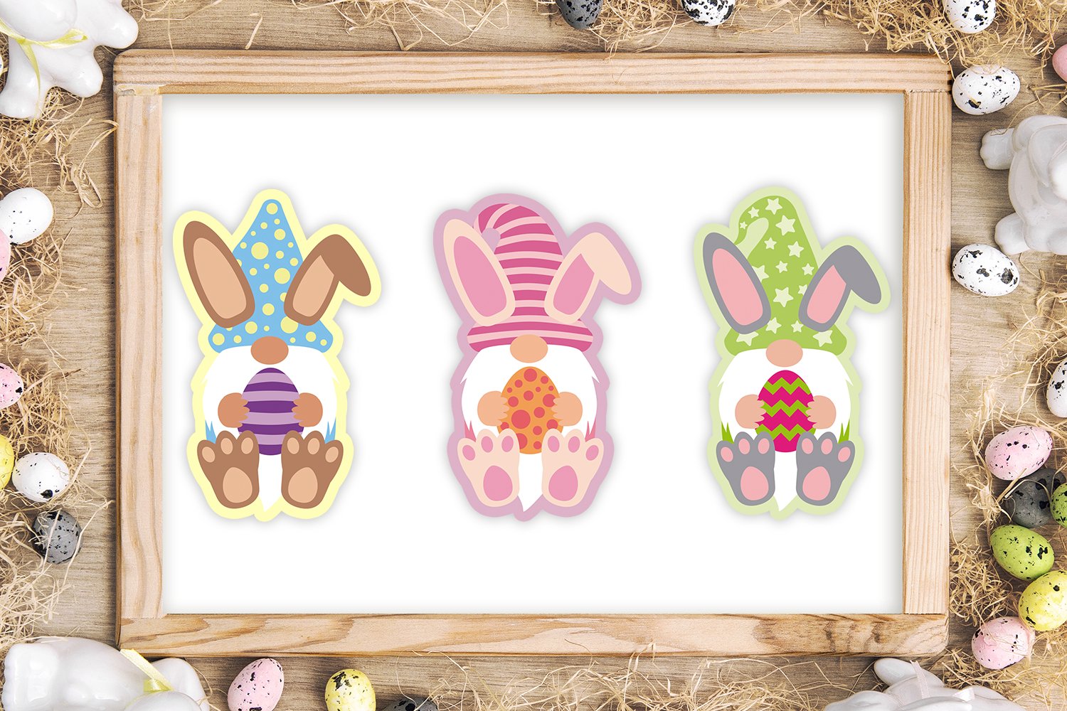 Easter Gnomes Stickers Mini Bundle 2
