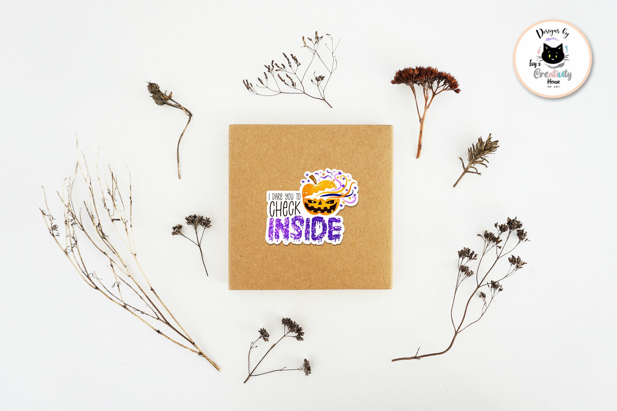 Halloween Packaging Sticker Bundle | Cute Halloween Stickers 2