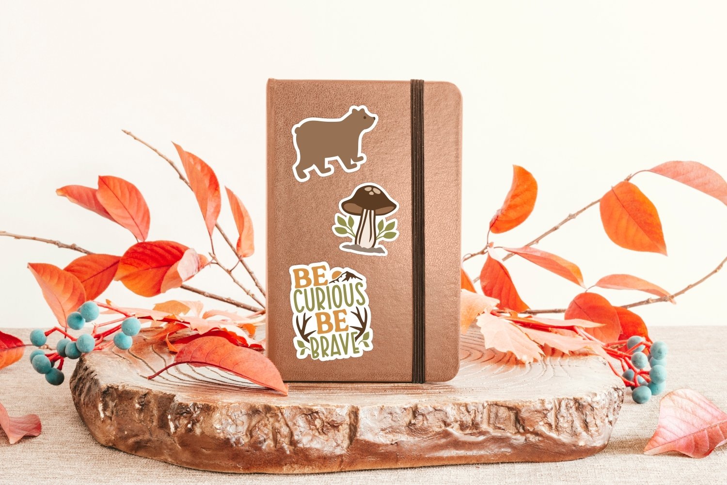 Woodland PNG Stickers | Woodland animal sticker bundle 2
