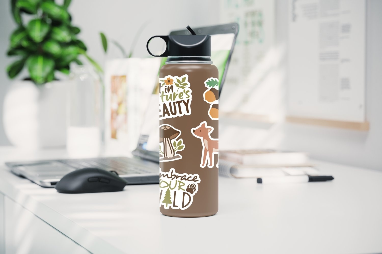 Woodland PNG Stickers | Woodland animal sticker bundle 3