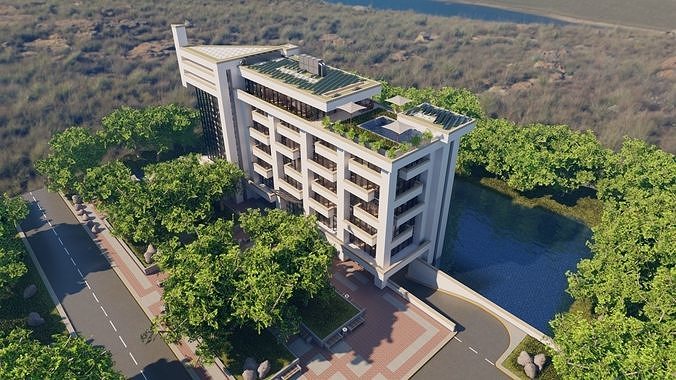 SHC Modern Apartments Complete Asset Pack Low-poly 3D model 3