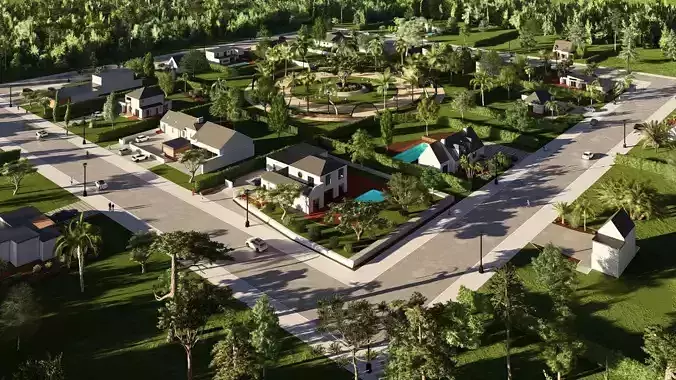 Residential Development Pack 3D model