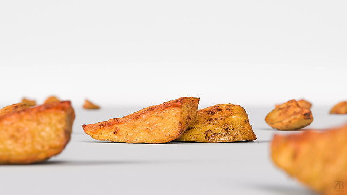 Potato 3D model 2
