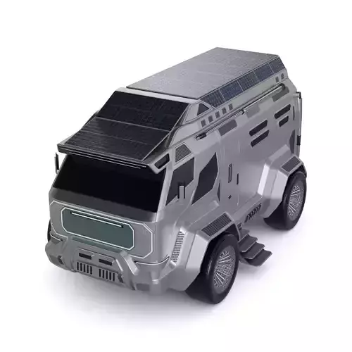 Off road Camper Van 3D model