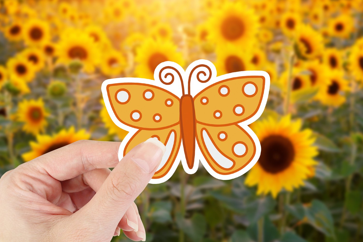 Colorful Butterflies Stickers Bundle | 12 Designs 2