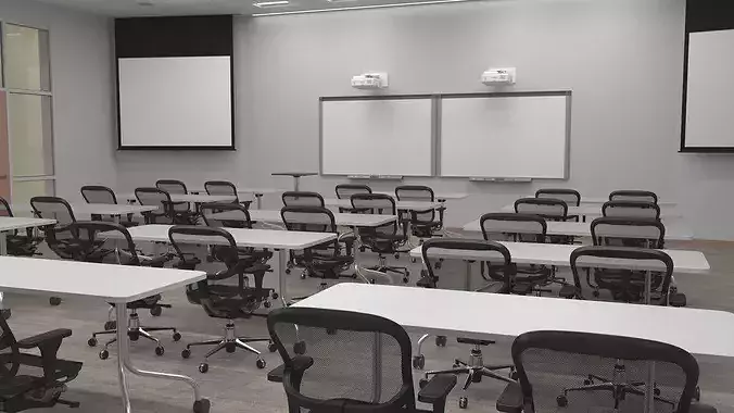 Lecture Hall Interior 3D model