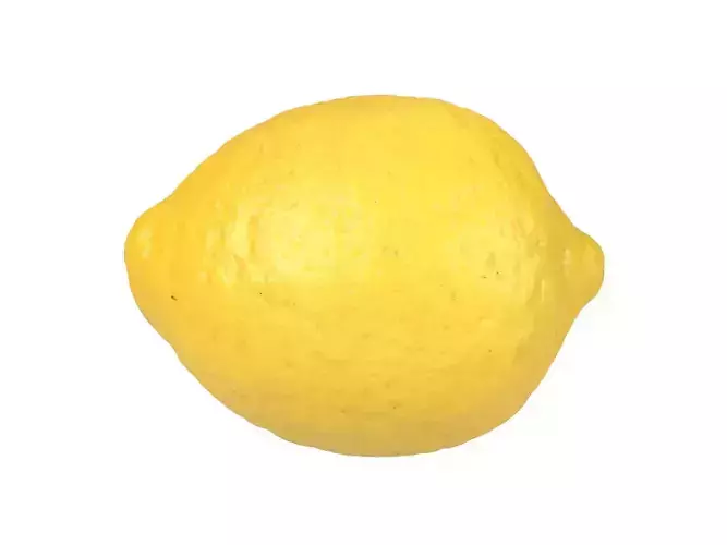 Photorealistic Lemon 3D Scan 3D model
