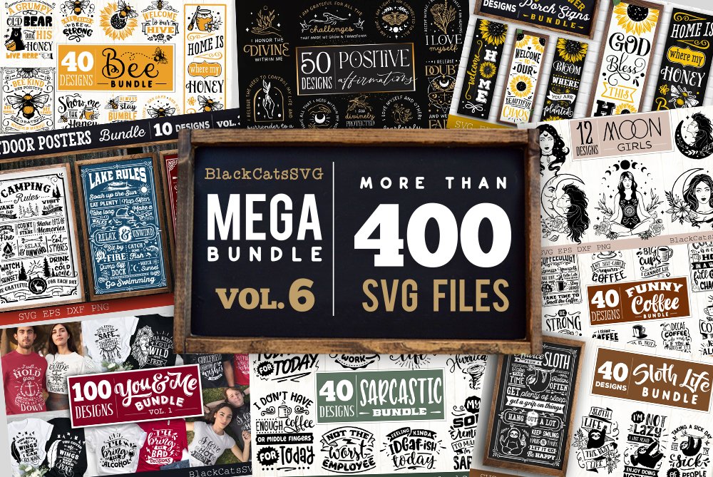 Massive All in One Bundle 3200 SVG designs 2
