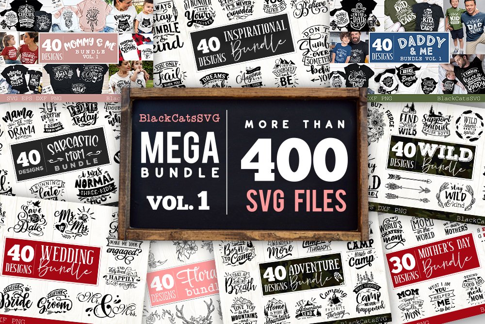 Massive All in One Bundle 3200 SVG designs 3