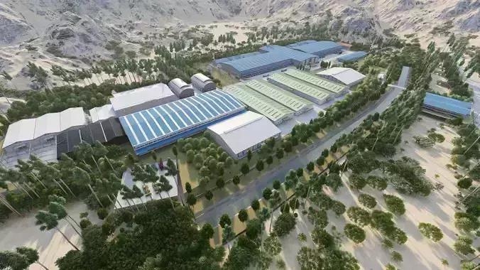 Industrial Factory-Factory building 3D model