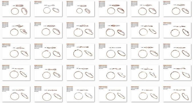 179 Women Bracelets jcd Jewelcad  render detail 3D print model 2