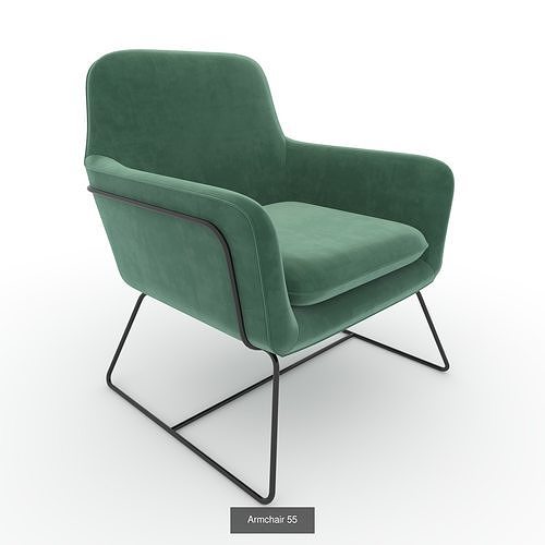 Collection Armchair 19 3D Model Pack 2