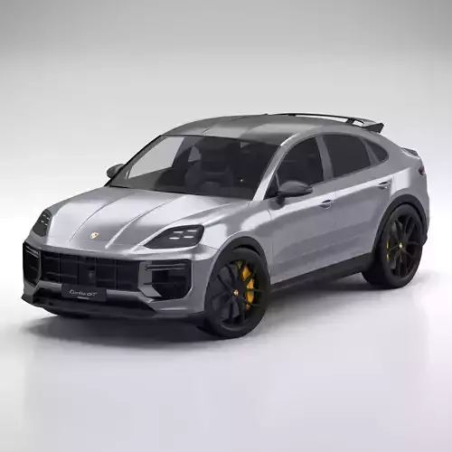 Porsche Cayenne Turbo GT 2024 - Chalk 3D model