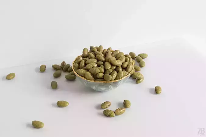 Edamame Bean 3D model