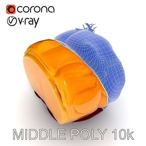 Gourmet Beef Wellington Model Pack Low-poly 3D model 3