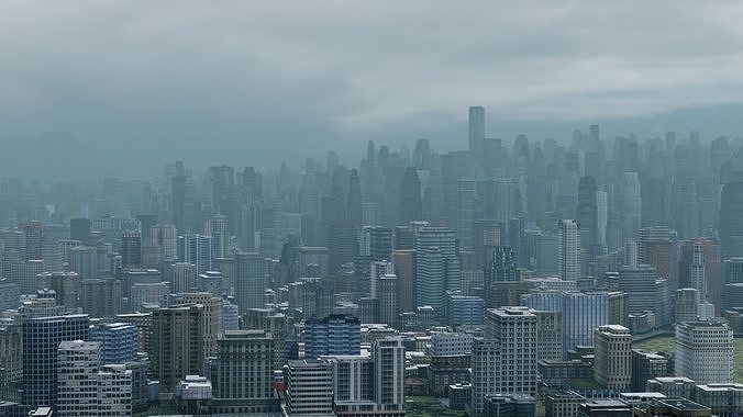 Real Time City 17 3D model 2