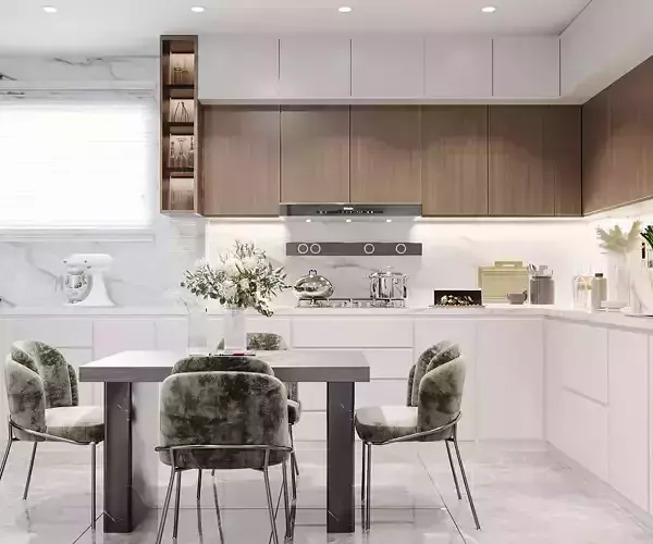 Modern kitchen 3D model