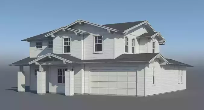 Family House 1 3D model
