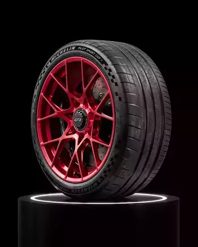Michelin Pilot Sport Cup 2 275 35 ZR20 3D model