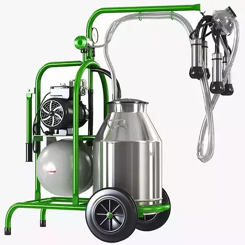 Portable Milking Machine 1 3D model 3