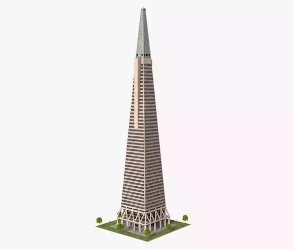 Transamerica Pyramid San Francisco 3D model
