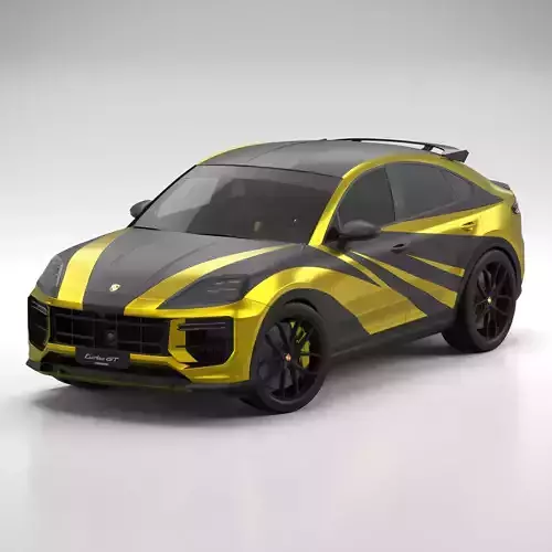 Porsche Cayenne Turbo GT 2024 - WrapDesignA 3D model