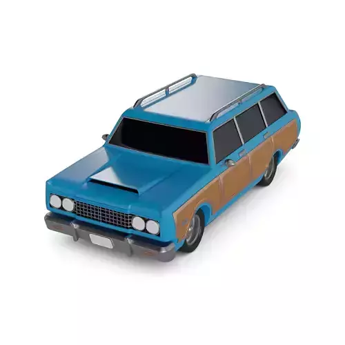 Station Wagon Car 3D model