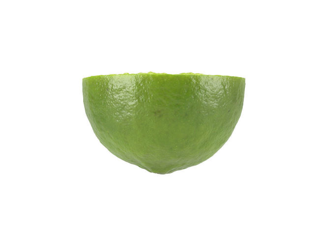 Photorealistic Lime Half 3D Scan 2 3D model 3