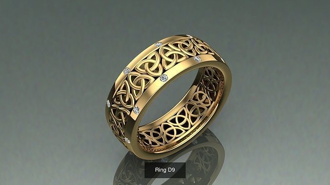 26 Model Ring Men Album  3D Model Pack 3