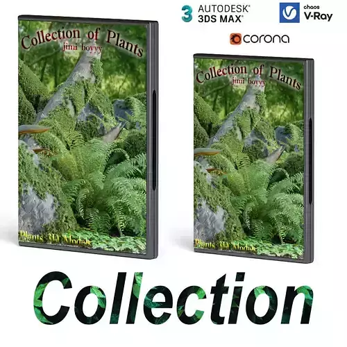 Plants collection vol 300 3D Model Pack