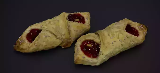 KOLACKY DESSERT 2021 3D model