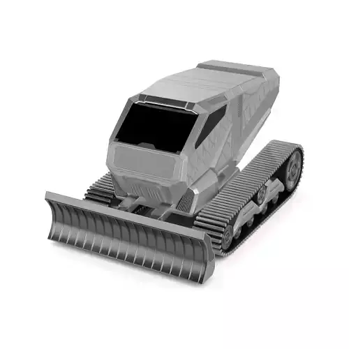 Snow Plow 3D model